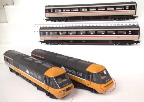 HORNBY OO:  INTER CITY 125 Passenger Train Set in Fair Un-boxed condition (England)