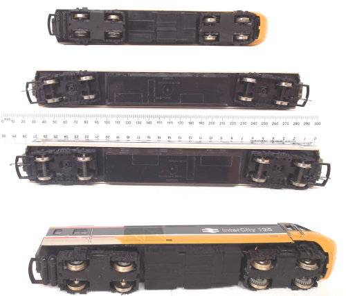 HORNBY OO:  INTER CITY 125 Passenger Train Set in Fair Un-boxed condition (England)