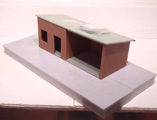 SCENERY OO: English Country Siding with Platform in New Partly Assembled Un-Boxed condition