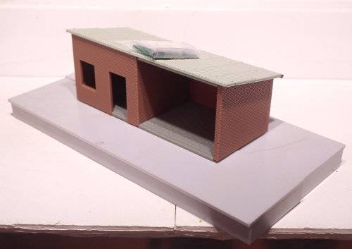 SCENERY OO: English Country Siding with Platform in New Partly Assembled Un-Boxed condition