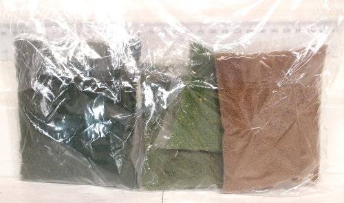 SCENERY HO: 5x Bags of Foam Like Scenic Material in New Bagged condition.(China)