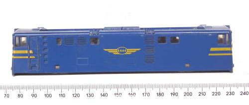 LIMA HO: SAR Blue Train E5 Locomotive Body  in Good Used condition.(Italy)