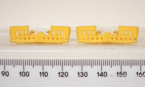 LIMA HO: SAR E5 `Blue Train` Locomotive cowcatchers in Good un-boxed condition for Parts.(Italy)