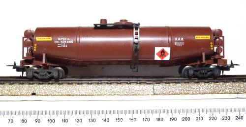 LIMA HO: SAR XPD Petrol Tanker Wagon in Good Un-Boxed and Used Condition (Italy)