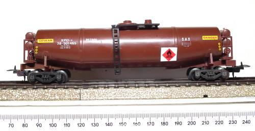 LIMA HO: SAR XPD Petrol Tanker Wagon in Good Un-Boxed and Used Condition (Italy)