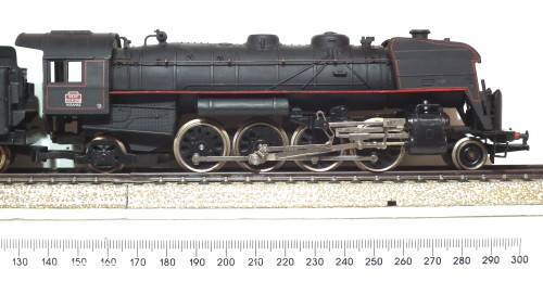 JOUEF HO: 2-8-2 Mikado Steam Locomotive with Tender(Driven) in Good Used, Un-boxed Condition(France)