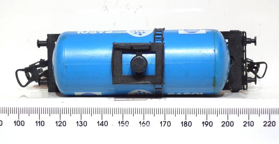 LIMA HO: SAR SASOL Tanker Wagon in Fair, Un-Boxed and Used Condition (Italy)