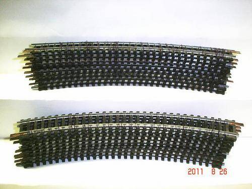HO LIMA TRACK: 20pc; No 3030 metal track in good condition. (Made in Italy)
