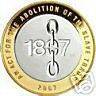 2 POUND SCARCE COIN END OF SLAVE TRADE 1807 200 YRS ANNIV.