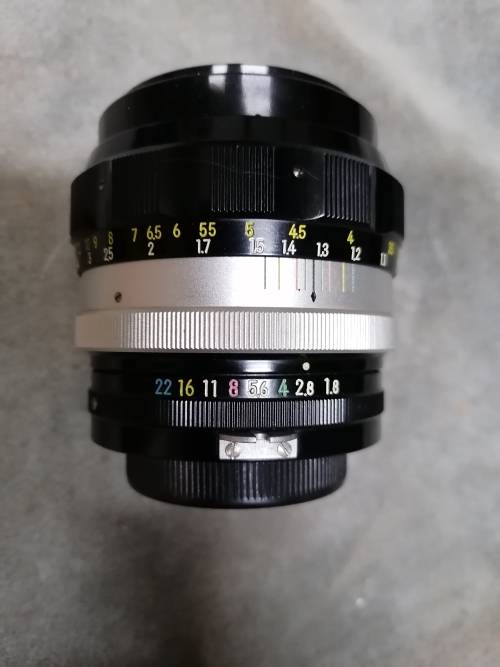 Nikor-H Auto 1:1.8 F8.5mm Lens