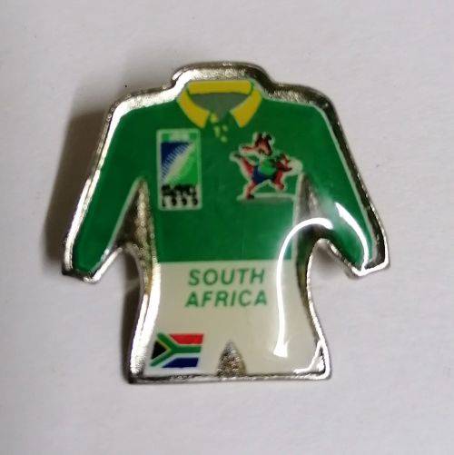 Springbok lapel badge Rugby World Cup 1999
