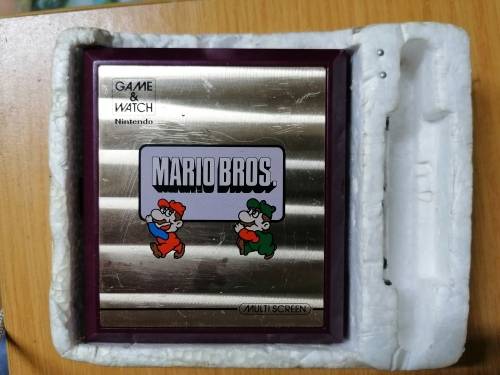 Mario Bros Game and Watch Vintage collectable