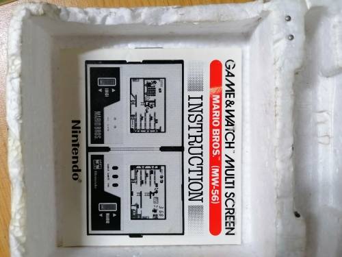 Mario Bros Game and Watch Vintage collectable