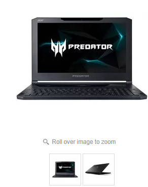 Acer Predator Triton Intel Core i7-7700HQ 15.6" Gaming Notebook