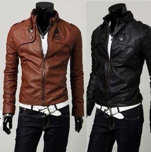 Men's PU Leather Jacket