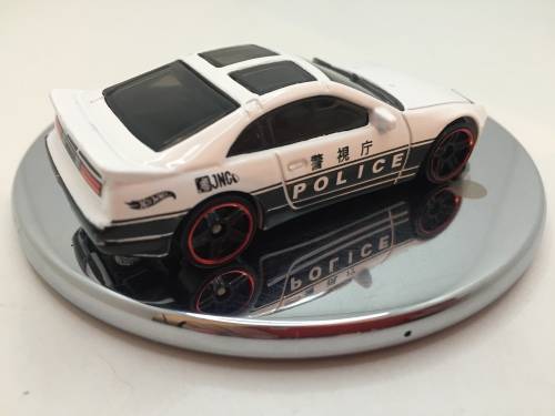 Hotwheels Nissan 300ZX TT - White police livery - Loose / Un Carded - Excellent condition