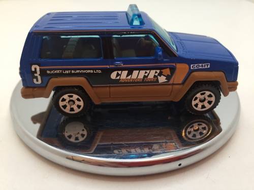 Matchbox Jeep Cherokee - Blue - Loose / Un Carded - Excellent condition