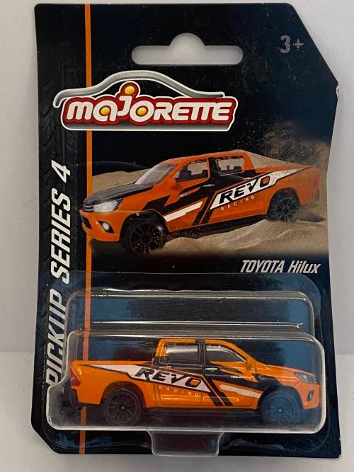 Majorette Toyota Hilux REVO - Orange - Carded - IMPORTED - Limited Edition