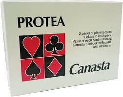 Protea Canasta Card game set