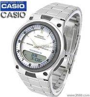Casio Sport Watch - 10 Year Battery , 30 Page Databank , 50M WR  , 29 times zones , 3 Alarms