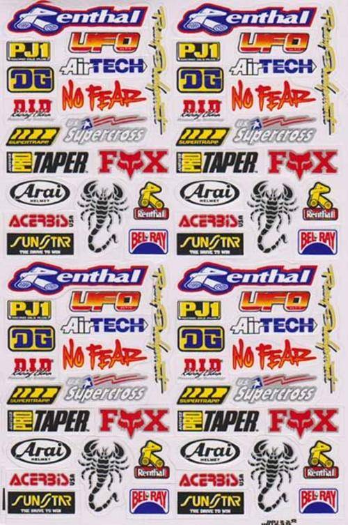 Dirt Bike , Quad Bike , Pit Bike etc.. Decal Stickers