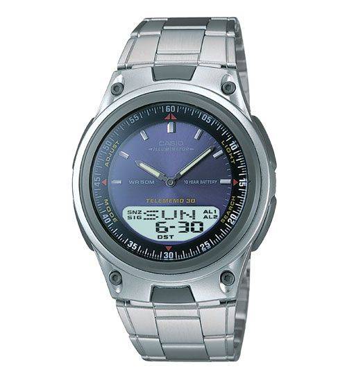 CASIO- 30 Page Databank , Auto-sort function , 29 times zones , 3 Daily Alarms