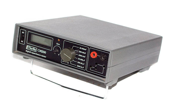 Vintage Thurlby cm 200  capacitance meter  ** 100% working and accurate **