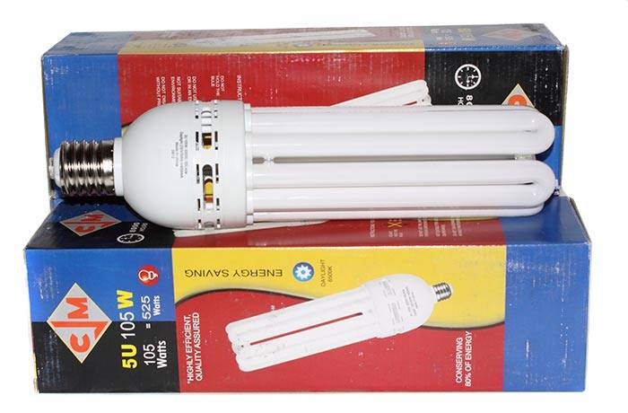 2 Industrial Energy saver lamps Brand new **525 watt .**