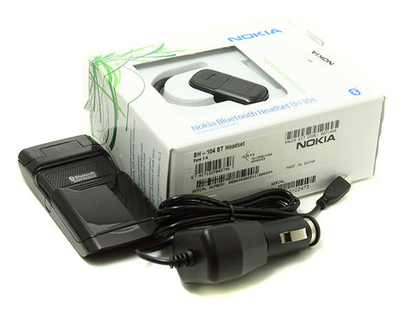Hands free Bluetooth for car and Nokia bluetooth headset ** Both excellent working condition