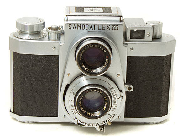 samocaflex 35 1955 rare japanese tlr