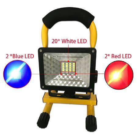 30W rechargeable LED floodlight