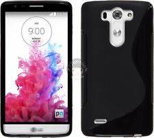 Black TPU Silicone Case Cover Back For LG G3 mini + STYLUS