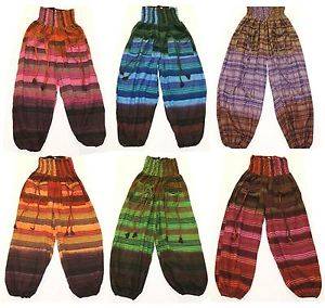BAGGIE HIPPIE STRIPED YOGA PANTS  from India