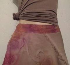 Silk Multi Wear Double Layered Wrap Around Skirts  from India