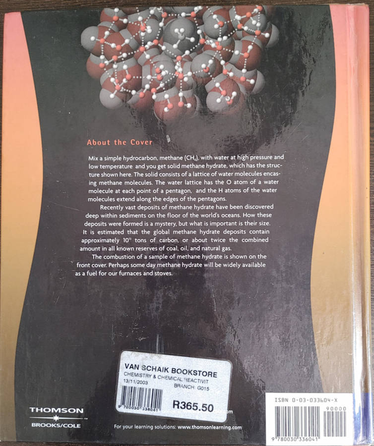 Chemistry & Chemical Reactivity (Fifth Edition) by Kotz & Treichel - HARD COVER