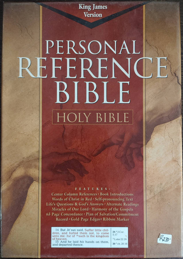 Holy Bible: Personal Reference Bible - King James Version - SOFT COVER