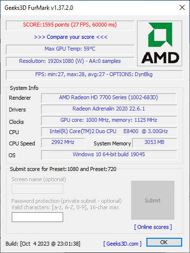 AMD Radeon HD 7770 Vram 1GB GDDR5 Support for DirectX 12