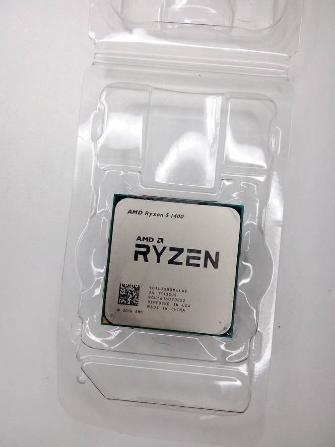 AMD Ryzen 5 1400 4 Cores 8 Threads up to 3.4 GHz