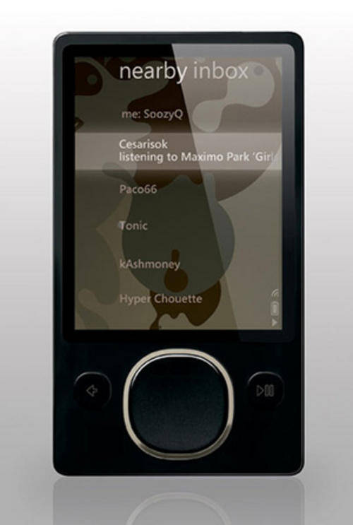 ZUNE THE BEAST 120GB OF ENTERTAINMENT SPACE