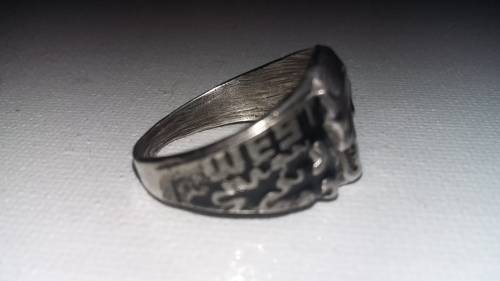 WW11 WW2 GERMAN SKULL RING