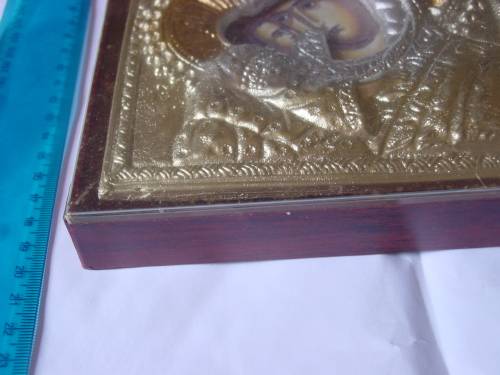 LOVELY RELIGIOUS CATHOLIC/CHRISTIAN RUSSIAN ICON  - MOTHER WITH CHILD