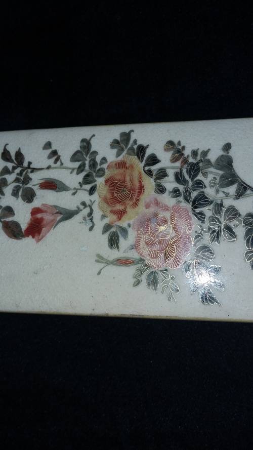 ANTIQUE CHINESE DOUBLE-SIDED VASE - SIGNED!