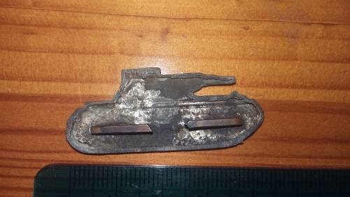 ww2 German Panzer Tank Badge