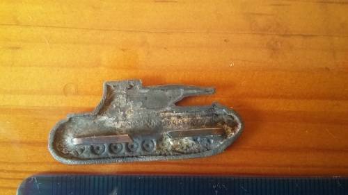 ww2 German Panzer Tank Badge