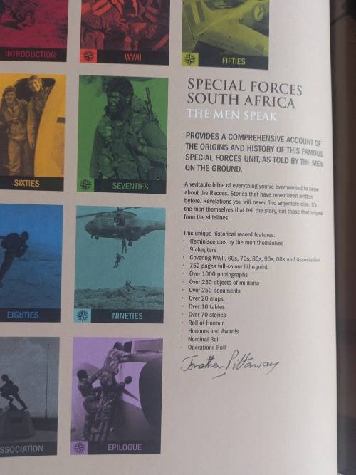 SASF - South African Special Forces - Recce`s - The men speak. Jonathan Pittaway and Douw Steyn