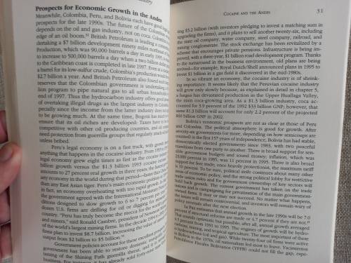 The Andean Cocaine Industry - Patrick L Clawson , Rensselaer W Lee III