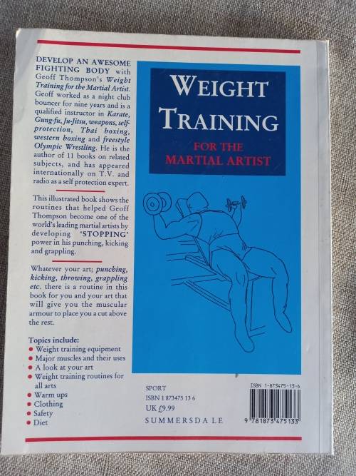Weight Training for the Martial Artist - Geoff Thompson