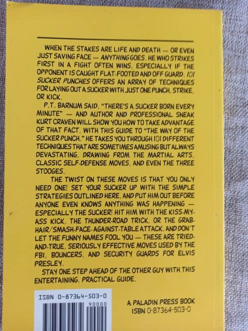 101 Sucker Punches - Kurt Craven - Paladin Press