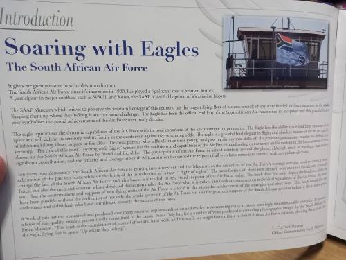 Soaring With Eagles : The South African Air Force - Visual Celebration - Frank Dely
