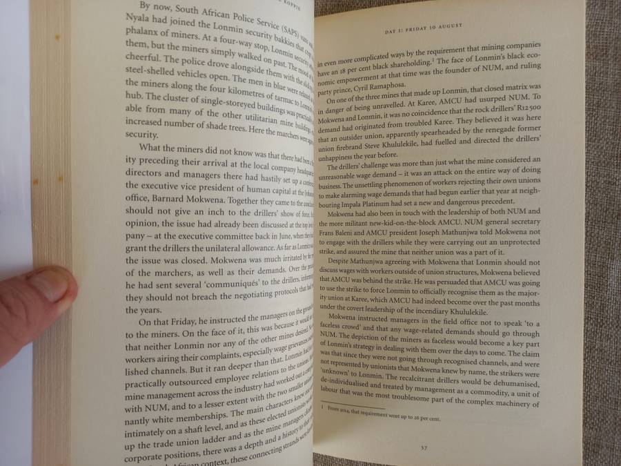 Murder at Small Koppie - the real story of the Marikana massacre - Greg Marinovich